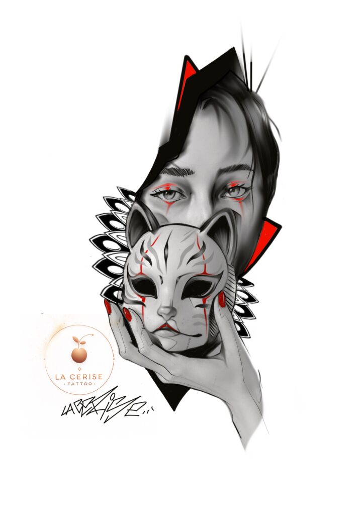 Flash tattoo disponible - modèles fine line La Cerise Tattoo à Gland 