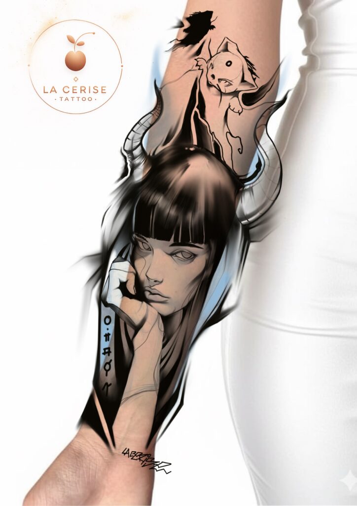 Flash tattoo disponible - modèles fine line La Cerise Tattoo à Gland 