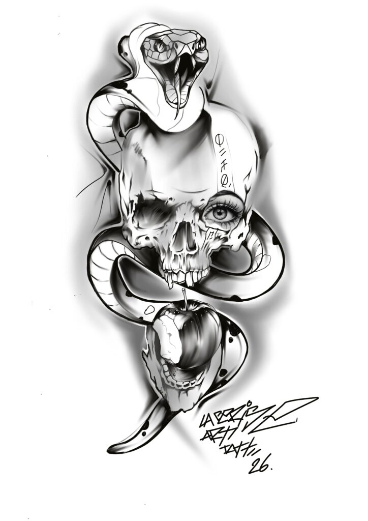 Flash tattoo disponible - modèles fine line La Cerise Tattoo à Gland 