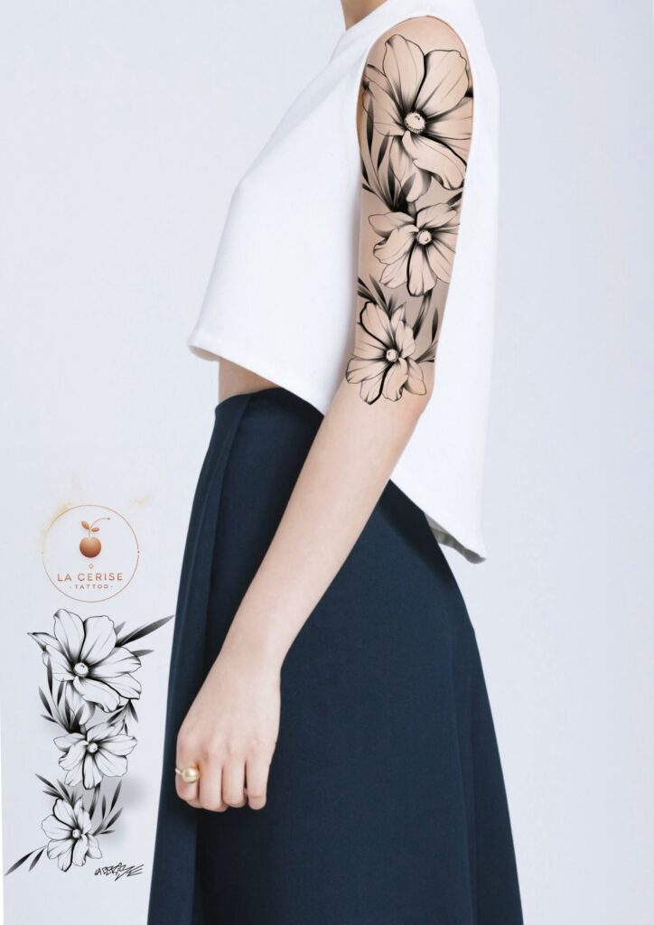Flash tattoo disponible - modèles fine line La Cerise Tattoo à Gland 