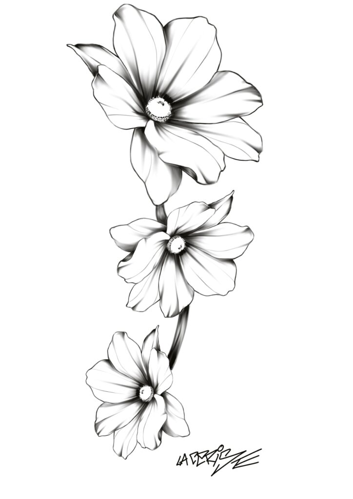 Flash tattoo disponible - modèles fine line La Cerise Tattoo à Gland 