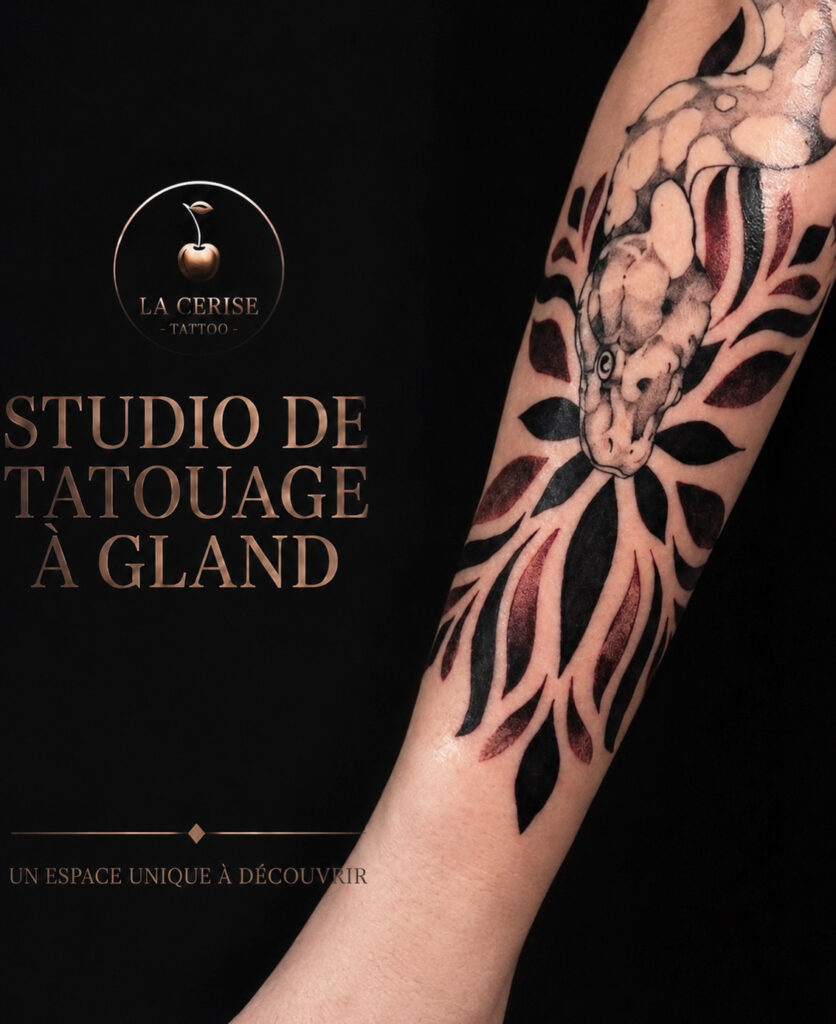 La Cerise Tattoo à Gland- studio de tatouage fine line- Tatoueur nyon- Tatoueur la Côte